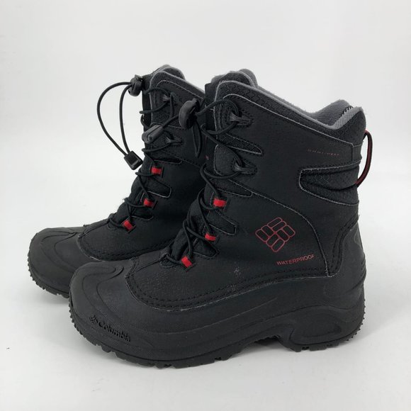 Columbia Black & Red Waterproof Winter & Rain Boots | For Men main image 5